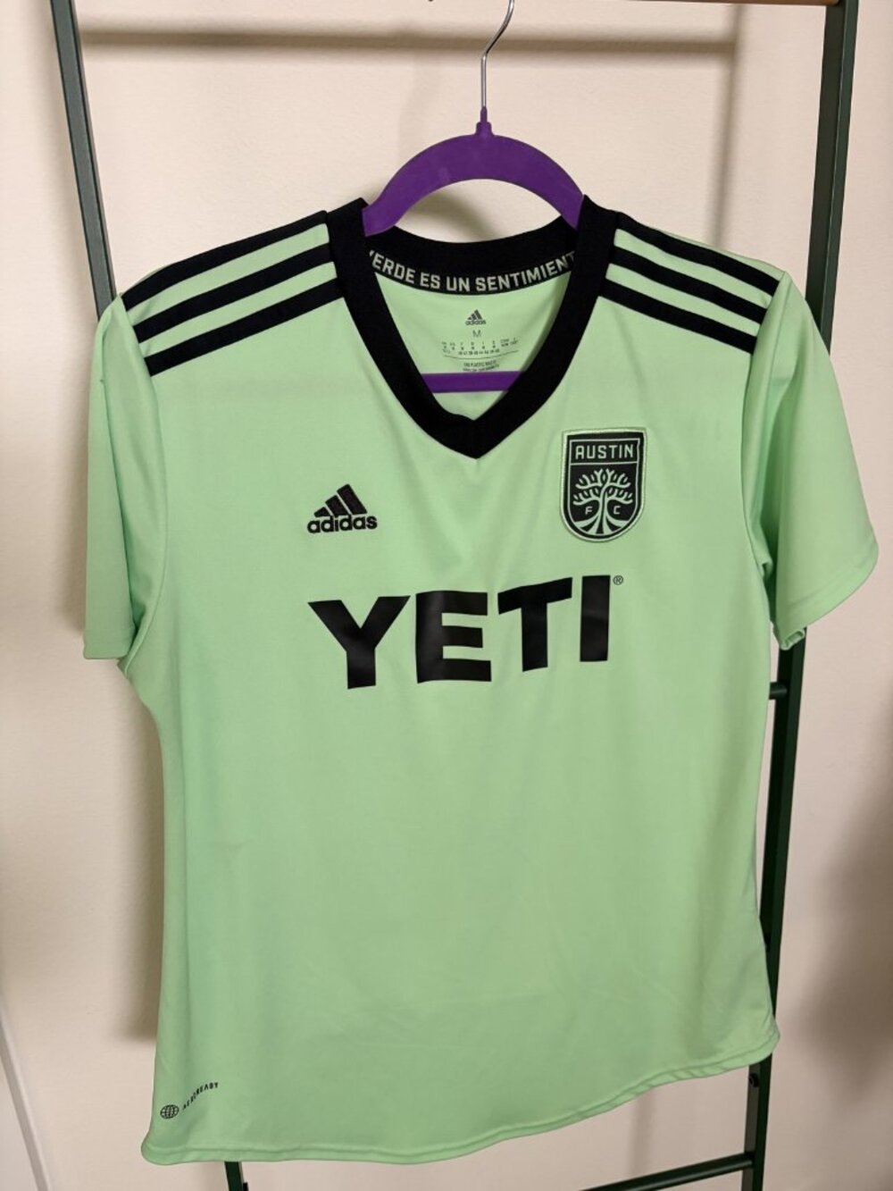 Adidas Austin FC YETI Soccer Jersey M
